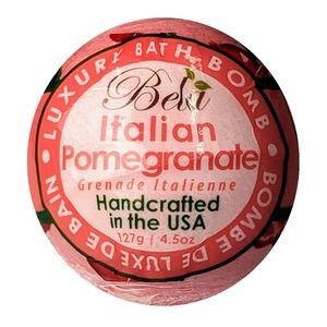 Bela Luxury Bath Bomb - Italian Pomegranate (7 for $15, 12 for $30)